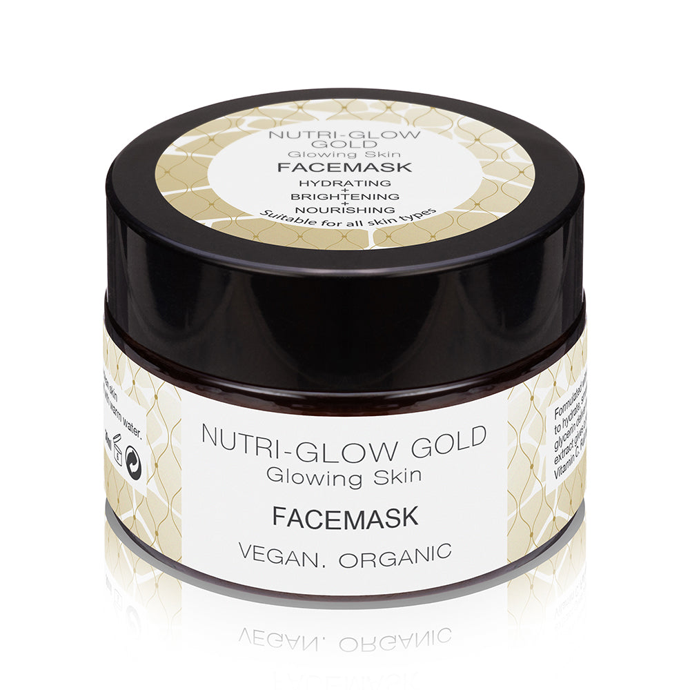 nutri-glow gold face mask