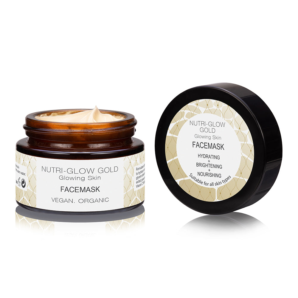 nutri-glow gold face mask