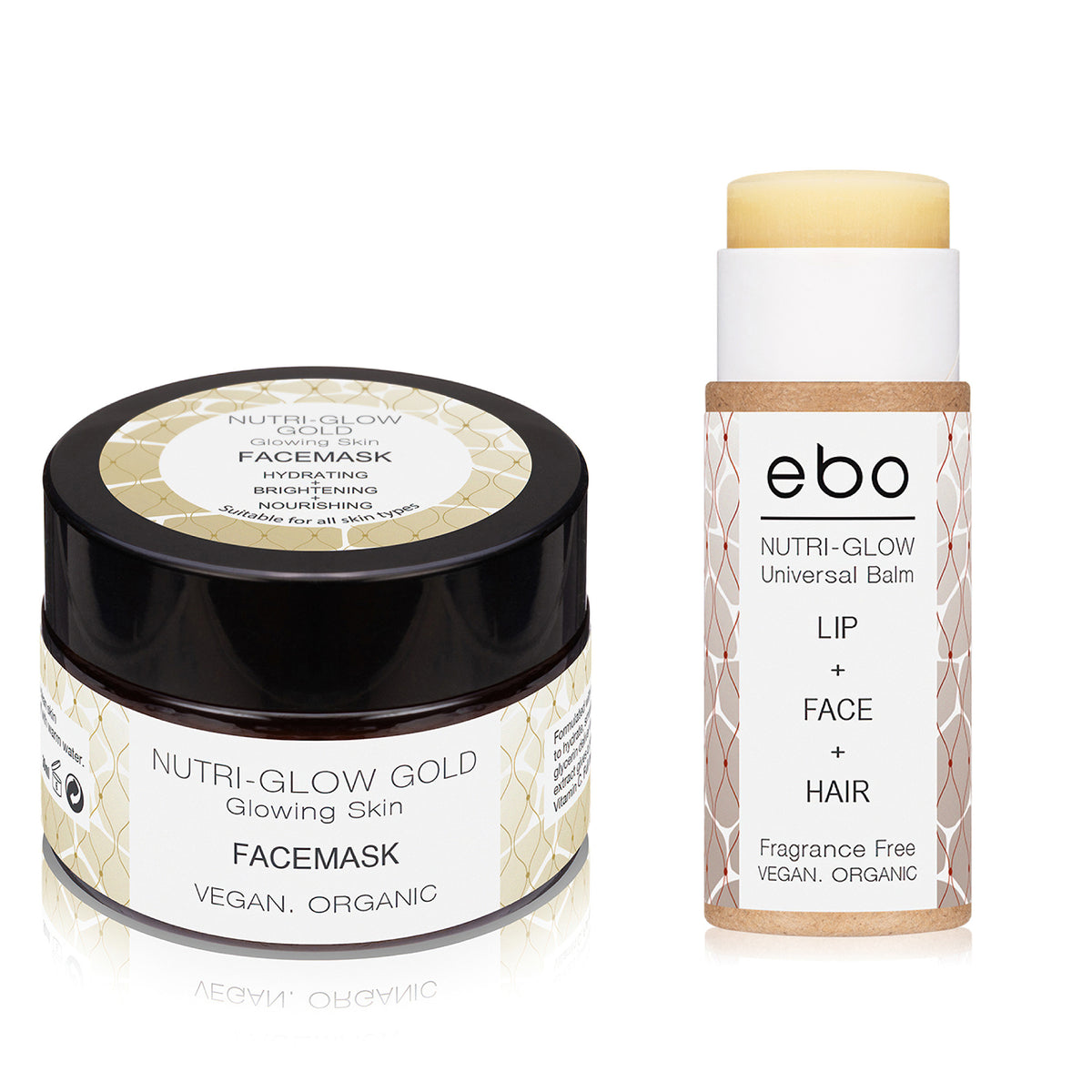 nutri-glow vit c mask &amp; balm duo