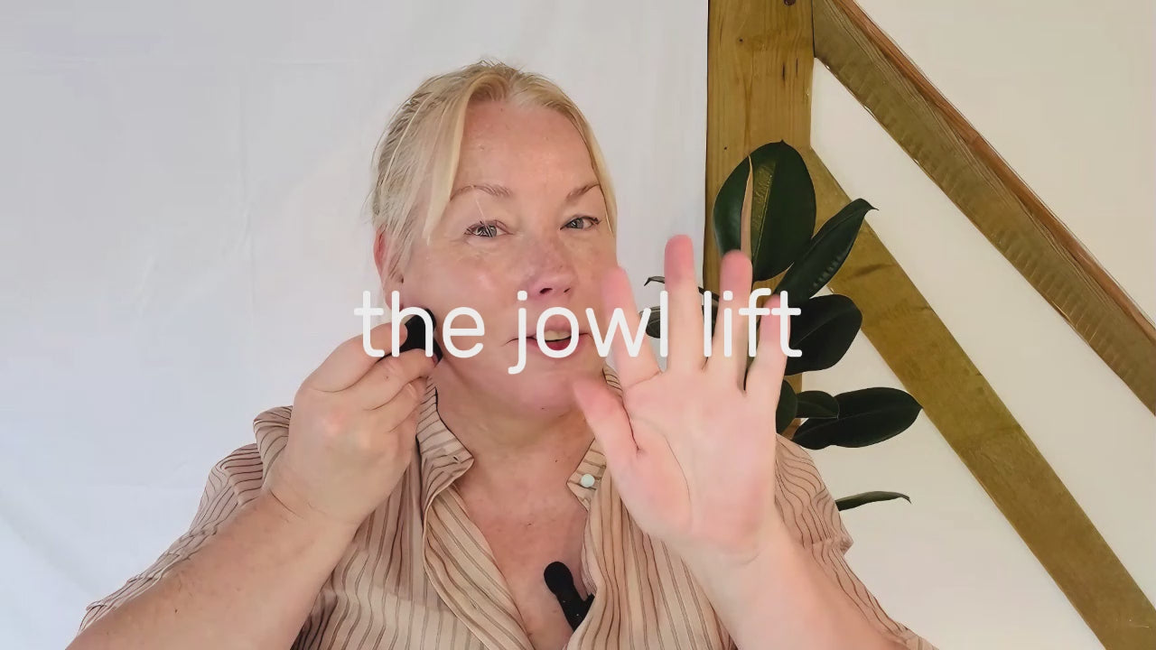1. Jowls: lift and firm