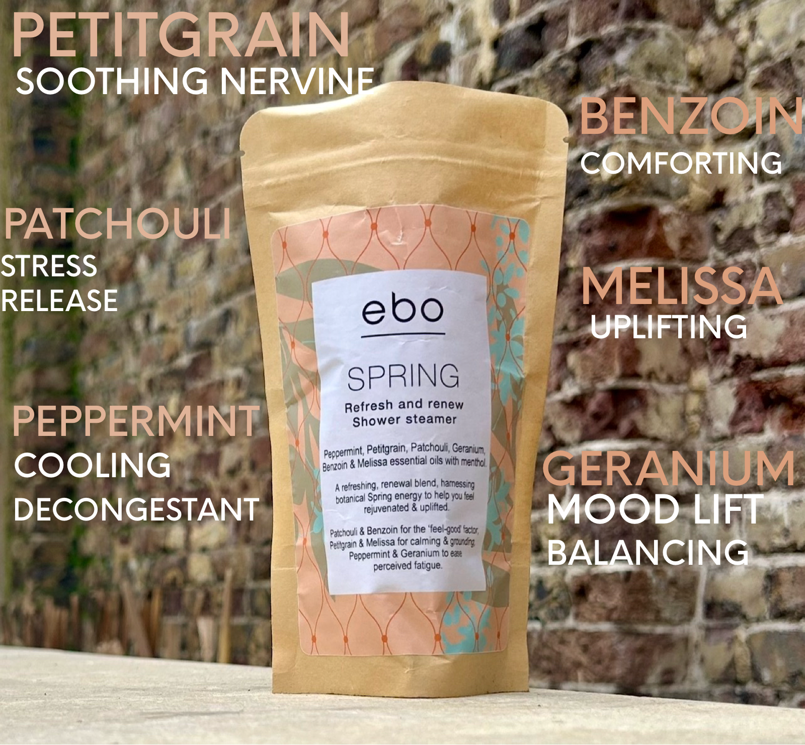 Spring Refresh + Renew Shower Steamer